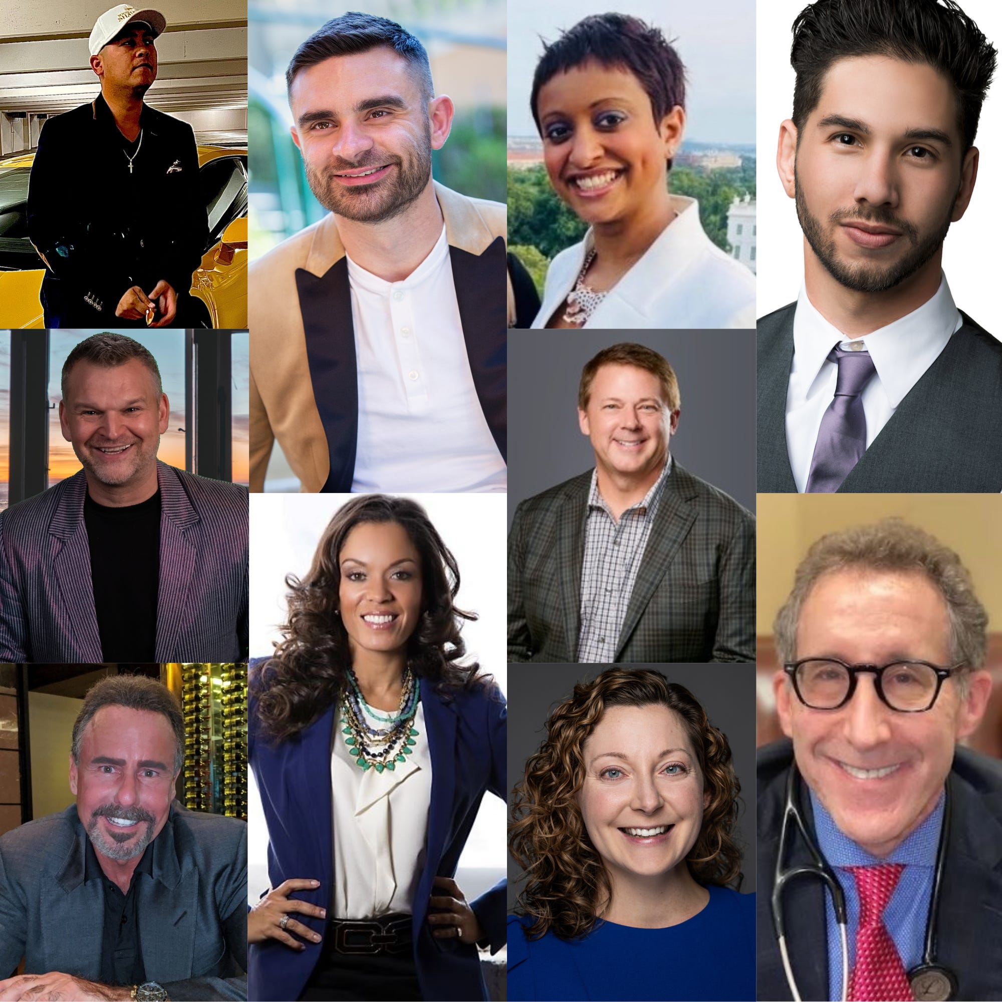 A collage showing diverse HNW individuals who benefit from flexible non-QM loans, including business owners, investors, and creative professionals.